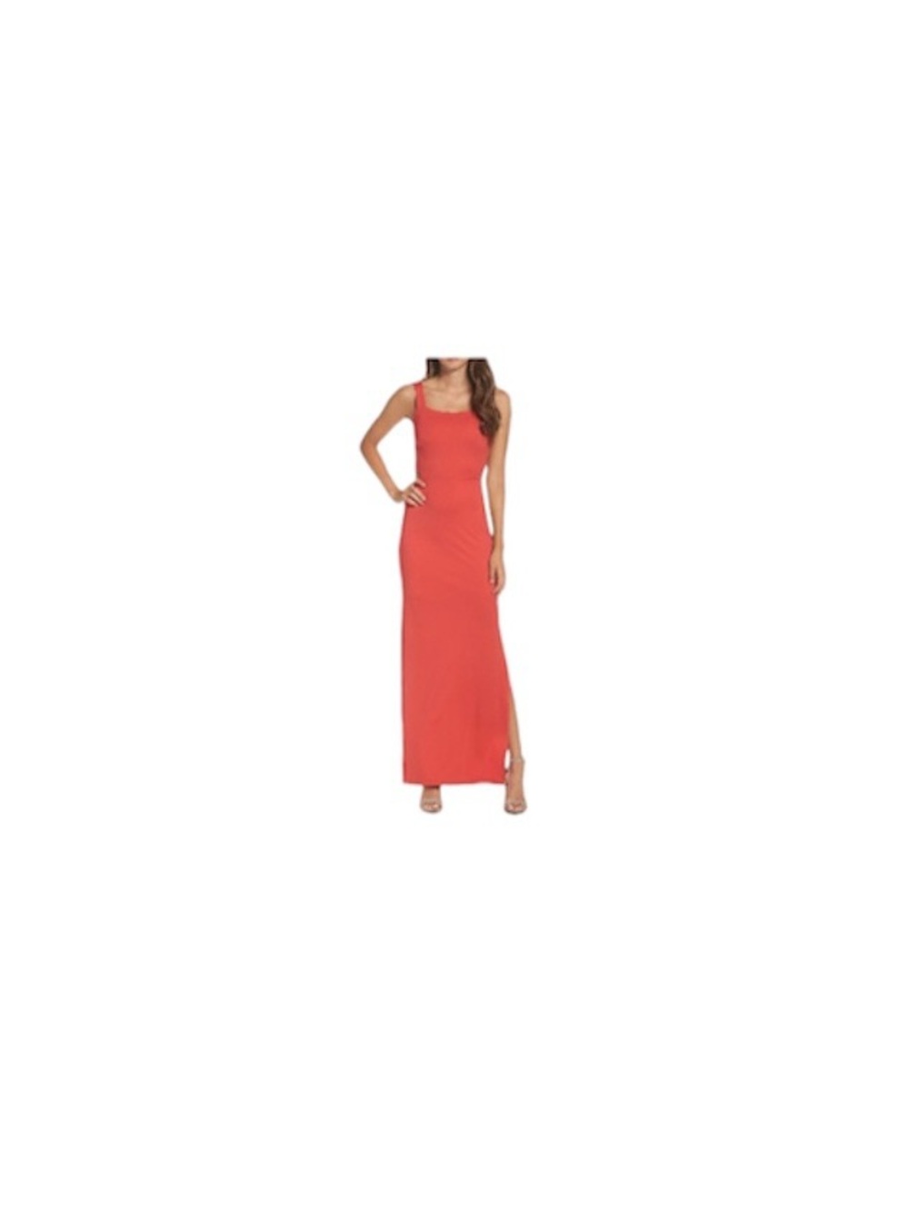 Fraiche by J Maxi Dress in Coral